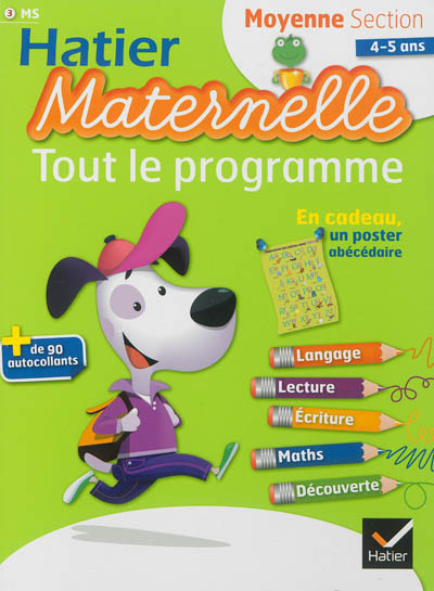 Tout le programme : moyenne section, 4-5 ans