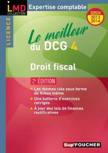 Le meilleur du DCG 4 : droit fiscal