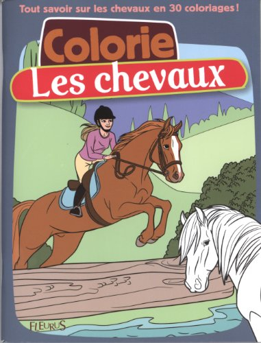 Colorie les chevaux