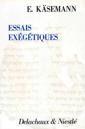 essais exégétiques