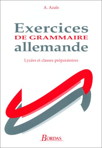 Exercices de grammaire allemande