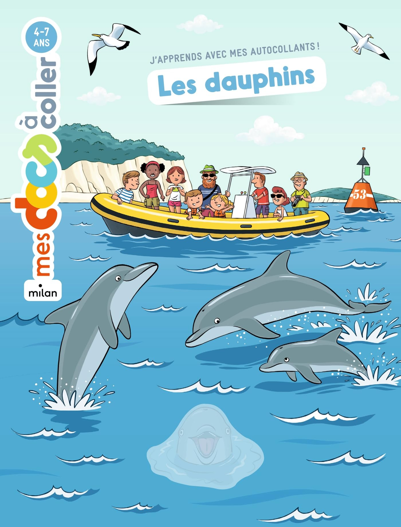 Les dauphins : autocollants