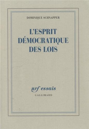 l'esprit démocratique des lois