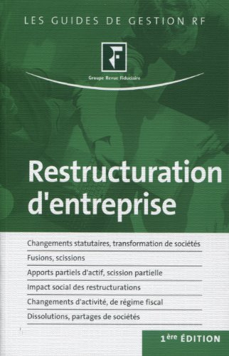 Restructuration d'entreprise