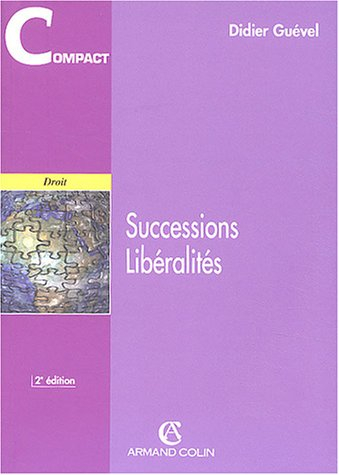 Successions, libéralités : 2004