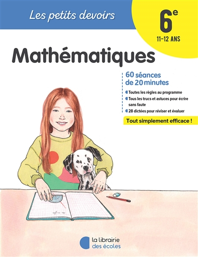 Mathématiques 6e, 11-12 ans : 60 séances de 20 minutes