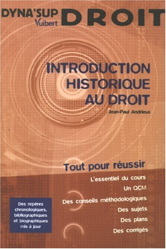 Introduction historique au droit
