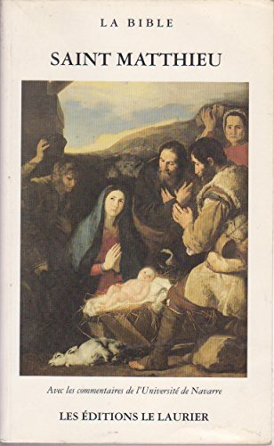 l'evangile selon saint mathieu, textes français et latin