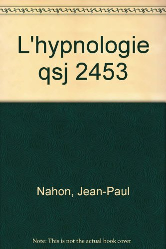 L'Hypnologie