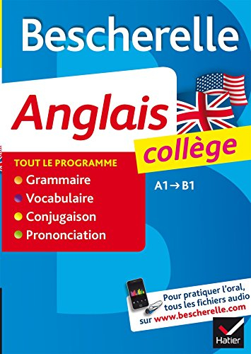Anglais collège : niveaux A1-B1 du CECRL
