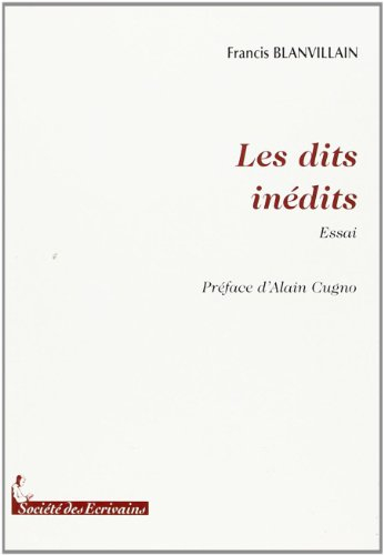 Les dits inédits