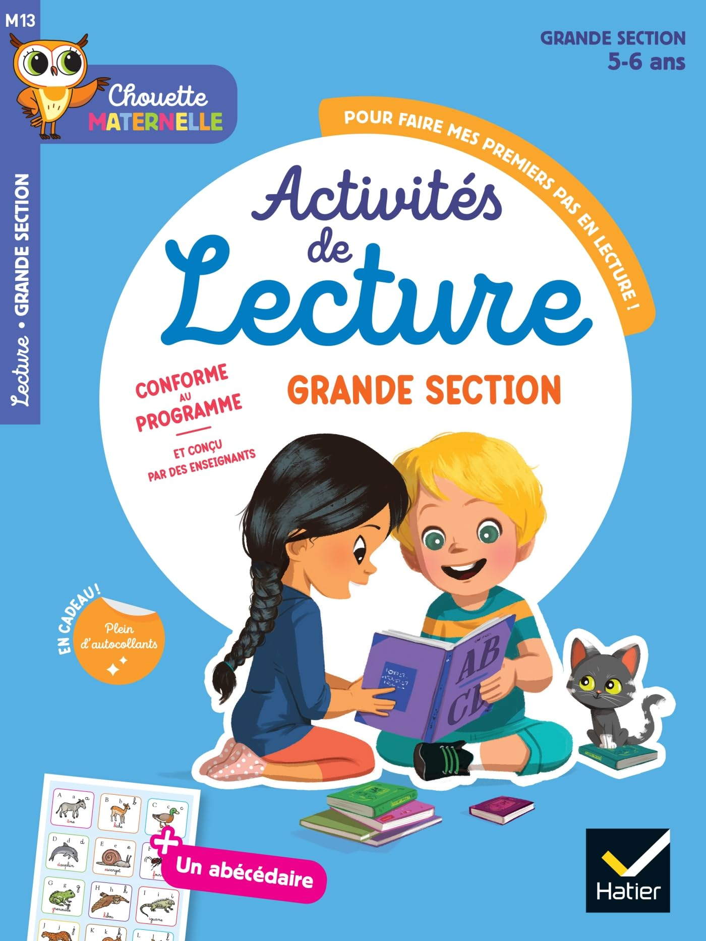 Activités de lecture pour faire mes premiers pas en lecture ! : grande section, 5-6 ans : conforme a