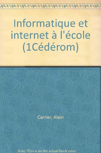 Informatique et Internet à l'école