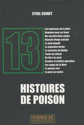 13 histoires de poison