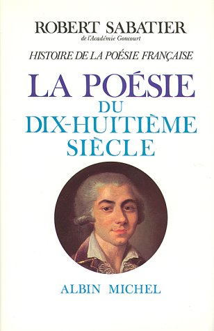 la poésie du xviiie siècle