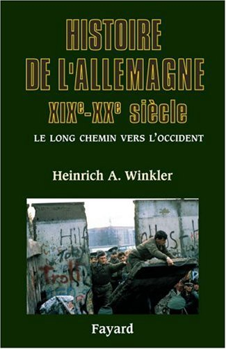 Histoire de l'Allemagne contemporaine, XIXe-XXe siècle
