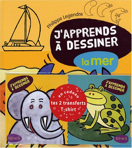 j'apprends a dessiner la mere , 2 transferts pour t-shirt en cadeau