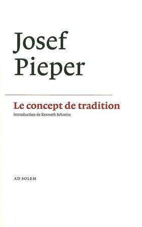 Le concept de tradition