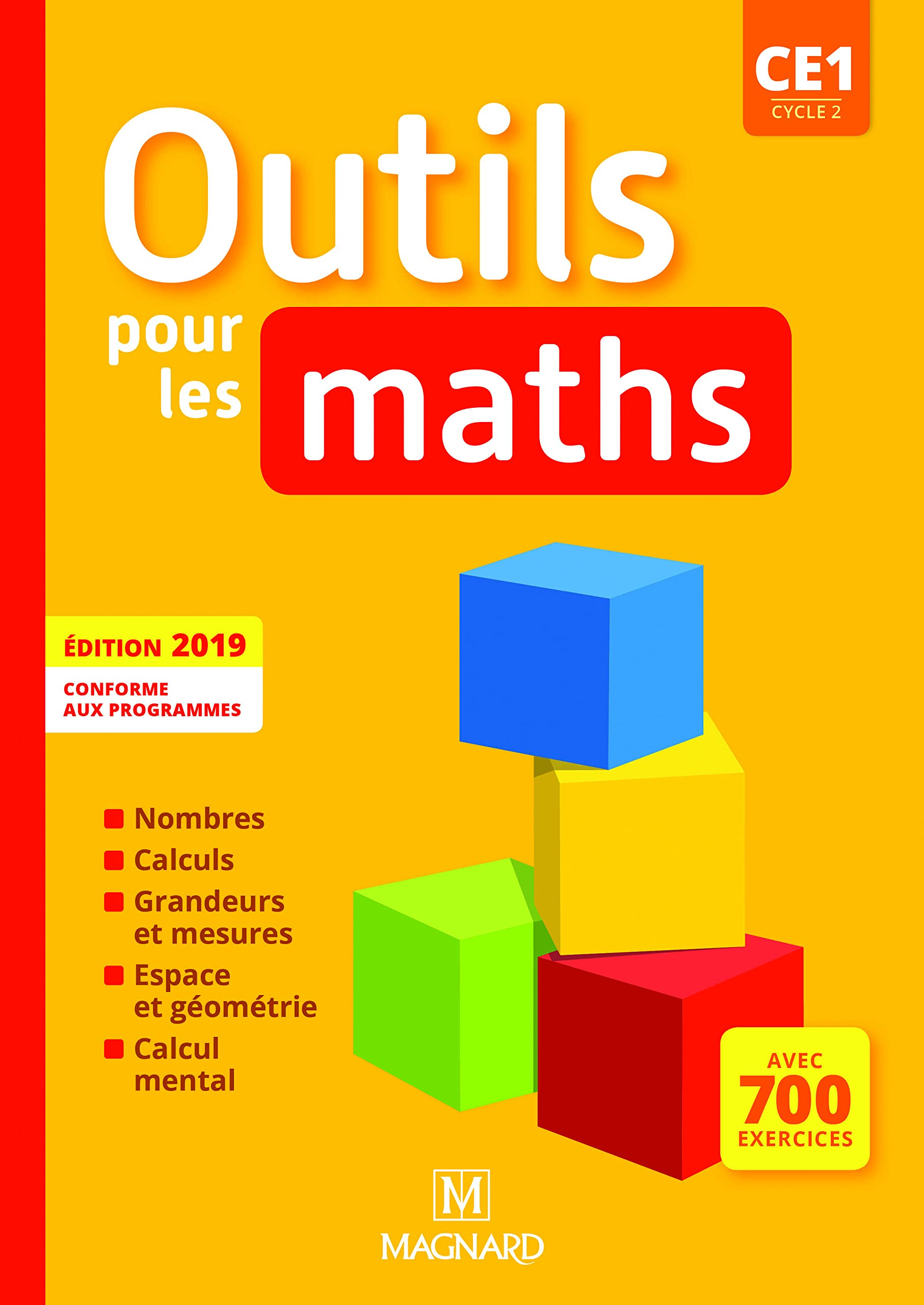Outils pour les maths CE1, cycle 2 : conforme aux programmes