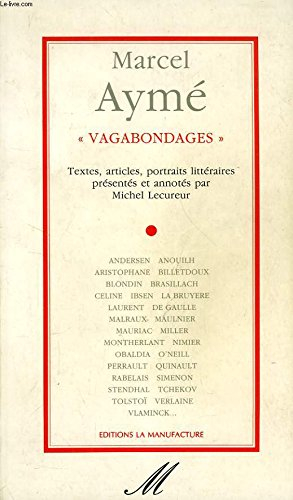Vagabondages : articles, critiques et portraits littéraires