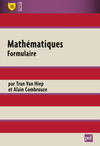 Mathématiques, formulaire