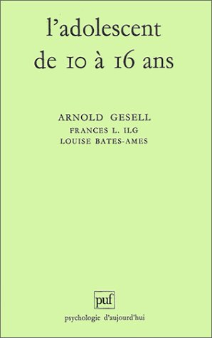 L'Adolescent de 10 à 16 ans