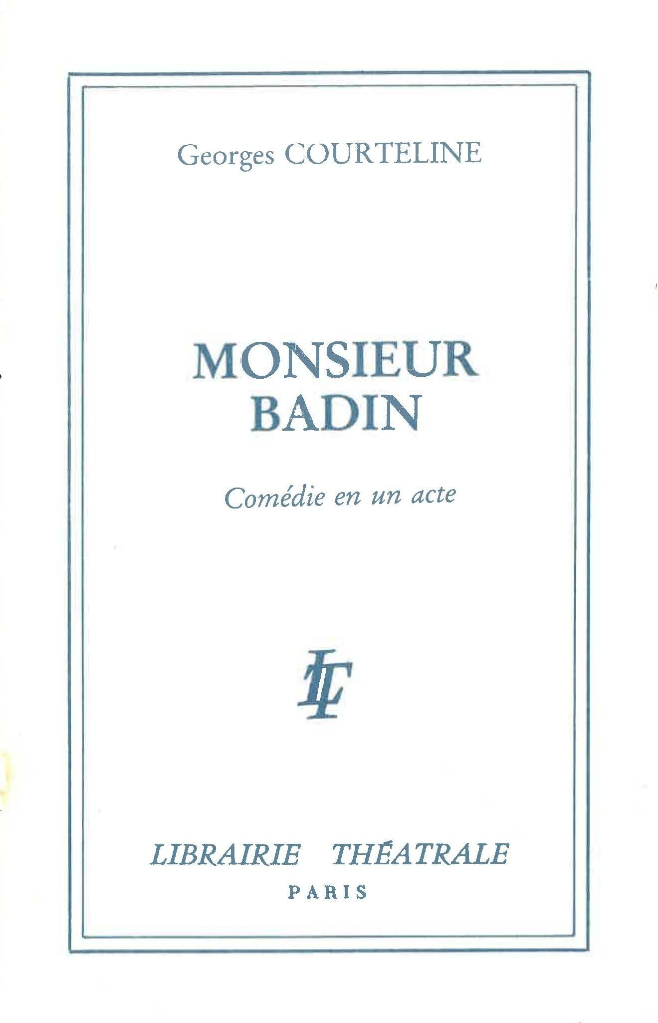 Monsieur Badin