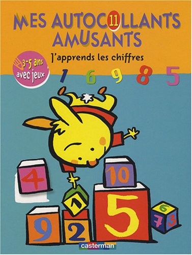 J'apprends les chiffres : 3-5 ans avec jeux