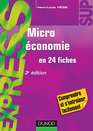 Microéconomie en 24 fiches