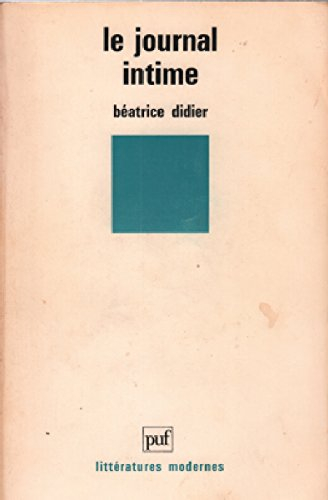 Le Journal intime