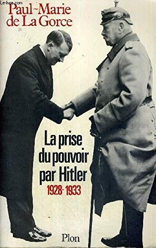la prise du pouvoir par hitler 1928-1933