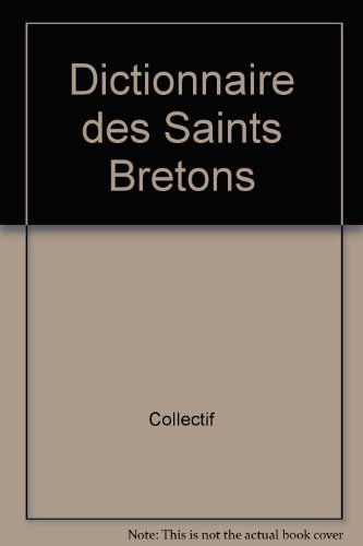 dictionnaire des saints bretons