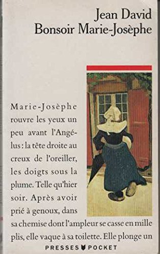 Bonsoir Marie-Josèphe