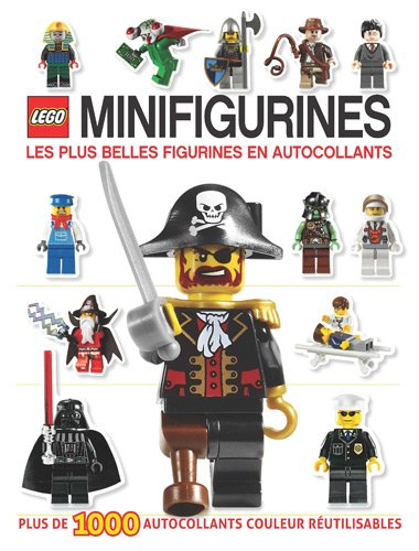 Lego minifigurines : l'album des autocollants
