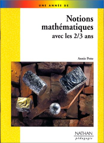 Notions mathématiques pour les 2-3 ans