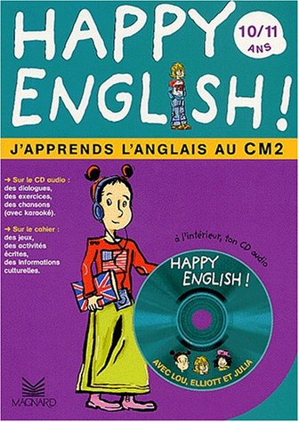 happy english ! : j'apprends l'anglais au cm2 (1cd audio)
