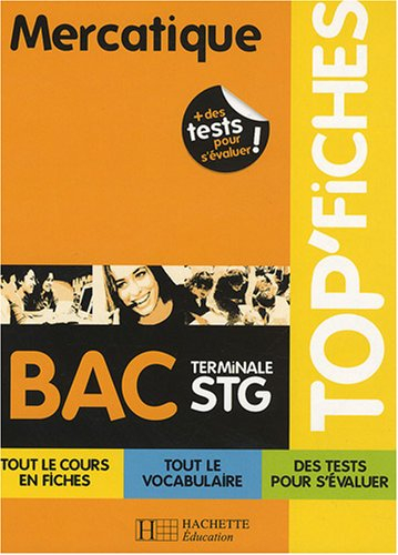 Mercatique bac terminale STG