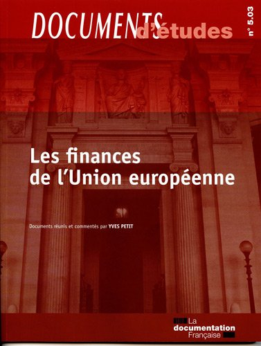 Les finances de l'Union européenne
