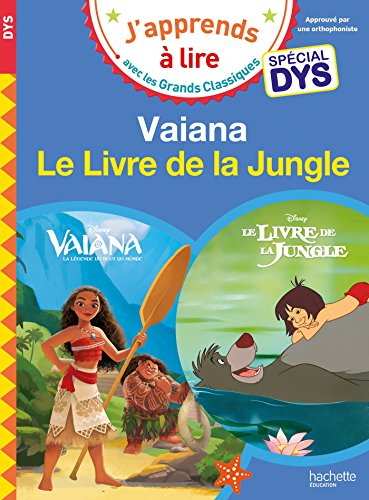 Vaiana : la légende du bout du monde : spécial dys. Le livre de la jungle : spécial dys