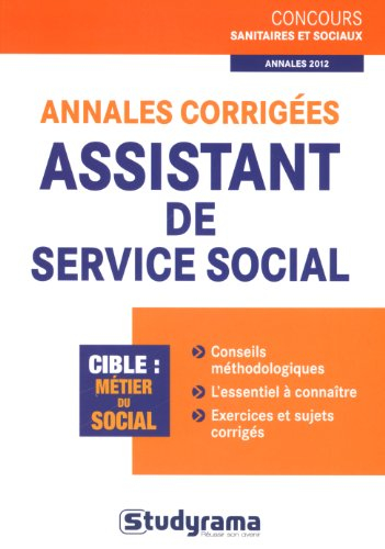 Annales corrigées assistant de service social : cible, métier du social