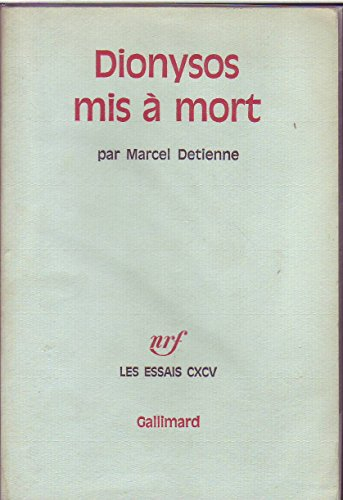 dionysos mis à mort