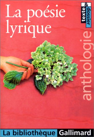 La poésie lyrique