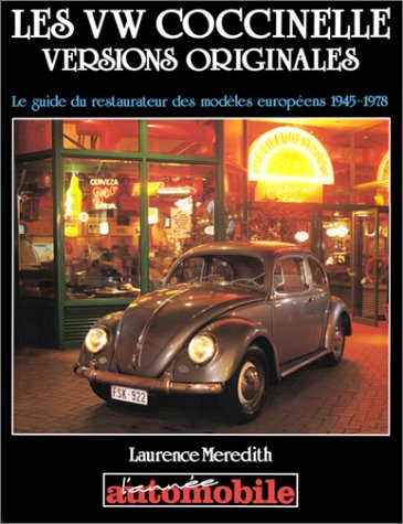 Les Vw Coccinelle Versions Originales