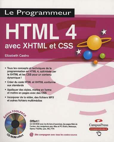 HTML 4 avec XHTML et CSS