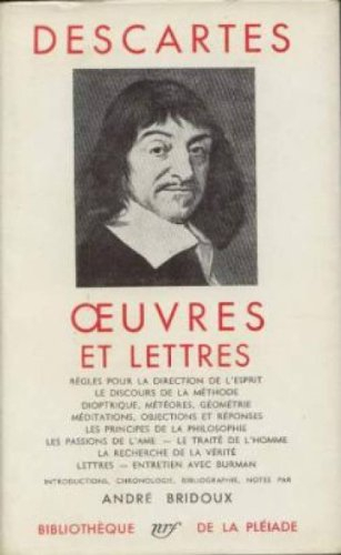 oeuvres et lettres (bibliothèque de la pléiade)