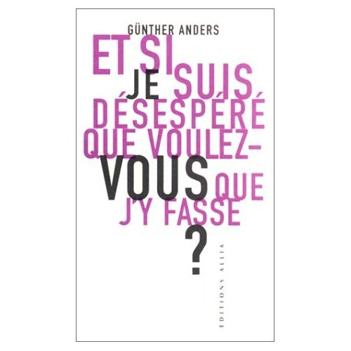 Et si je suis désespéré, que voulez-vous que j'y fasse ? : entretien avec Mathias Greffrath