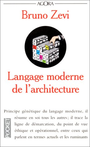 le langage moderne de l'architecture