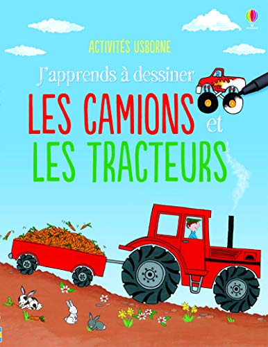 J'apprends à dessiner les camions et les tracteurs