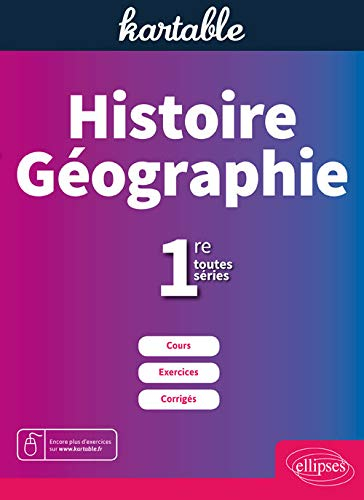 Histoire géographie, 1re toutes séries