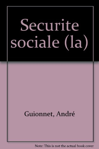 La Sécurité sociale
